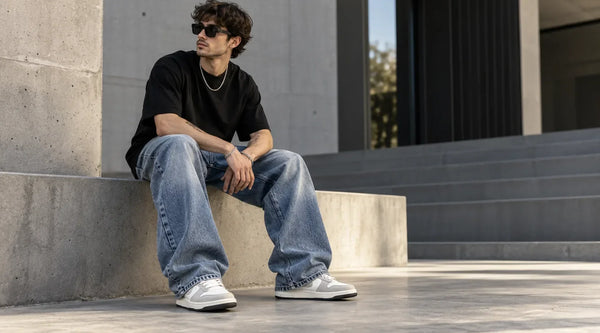 Men's baggy jeans styling guide by Waysho