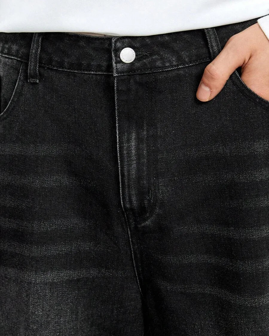Baggy Fit Black Jeans
