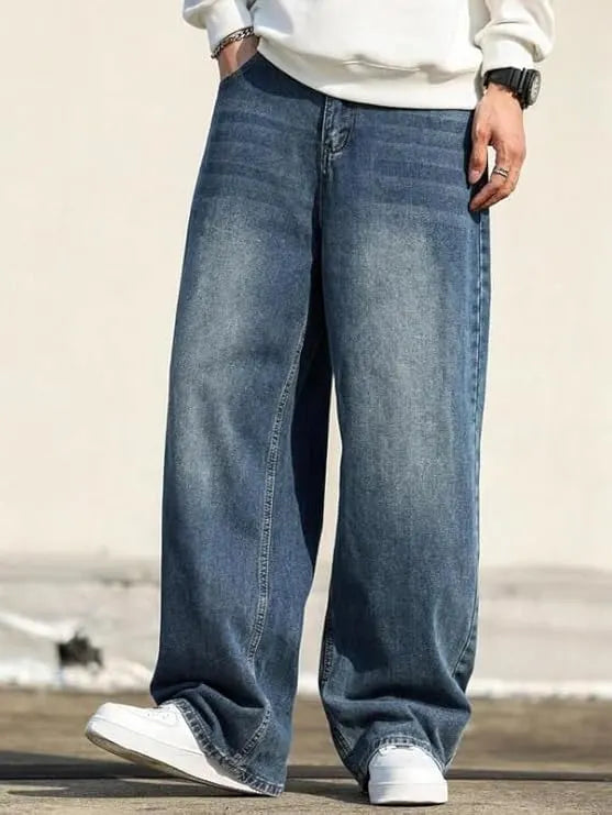 Baggy Washed Jeans