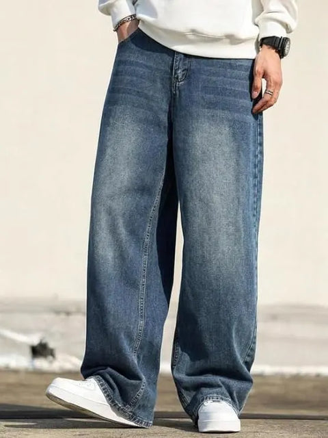 Baggy Washed Jeans