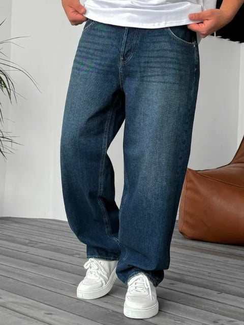 Baggy Washed Jeans