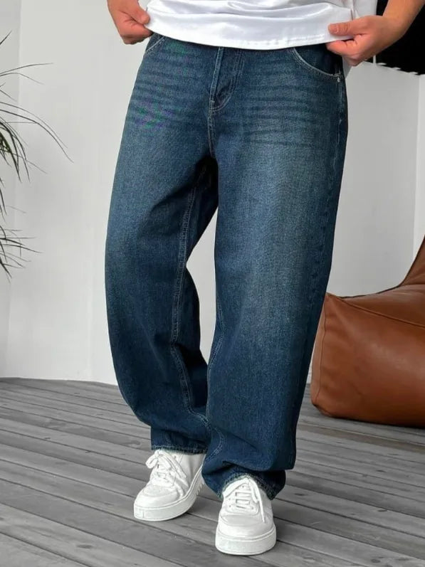 Baggy Washed Jeans