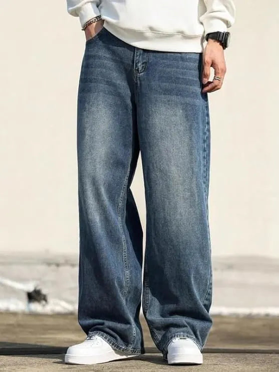Baggy Washed Jeans