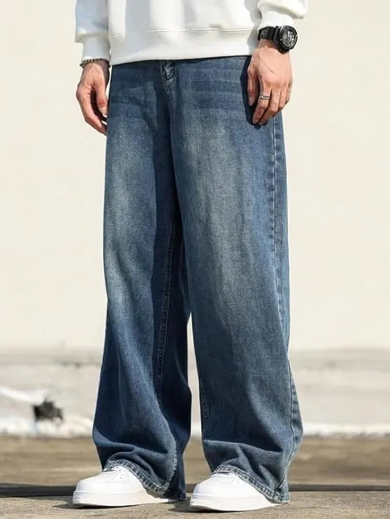 Baggy Washed Jeans