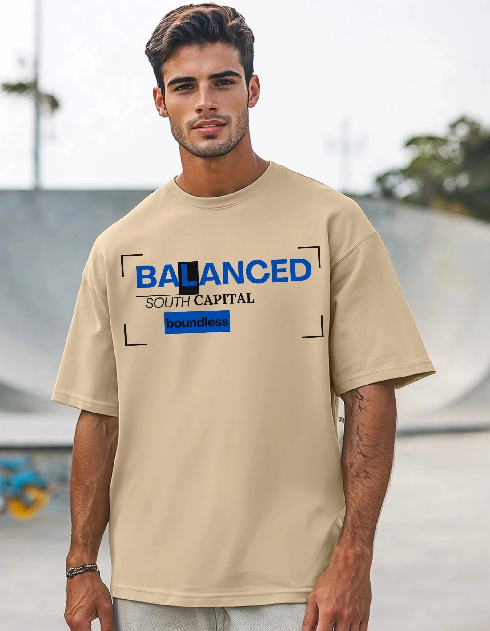 Balanced Oversized T-Shirt
