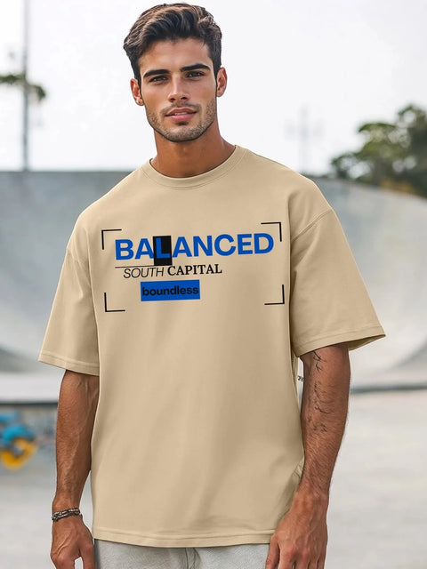 Balanced Oversized T-Shirt