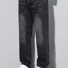 Black Loose Fit Jeans