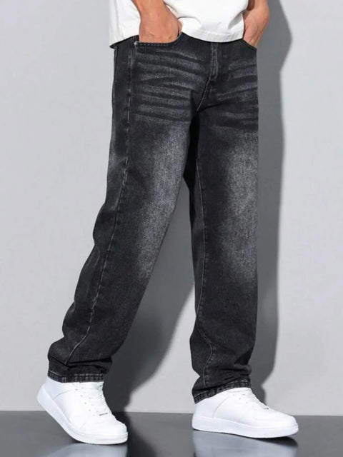 Black Loose Fit Jeans