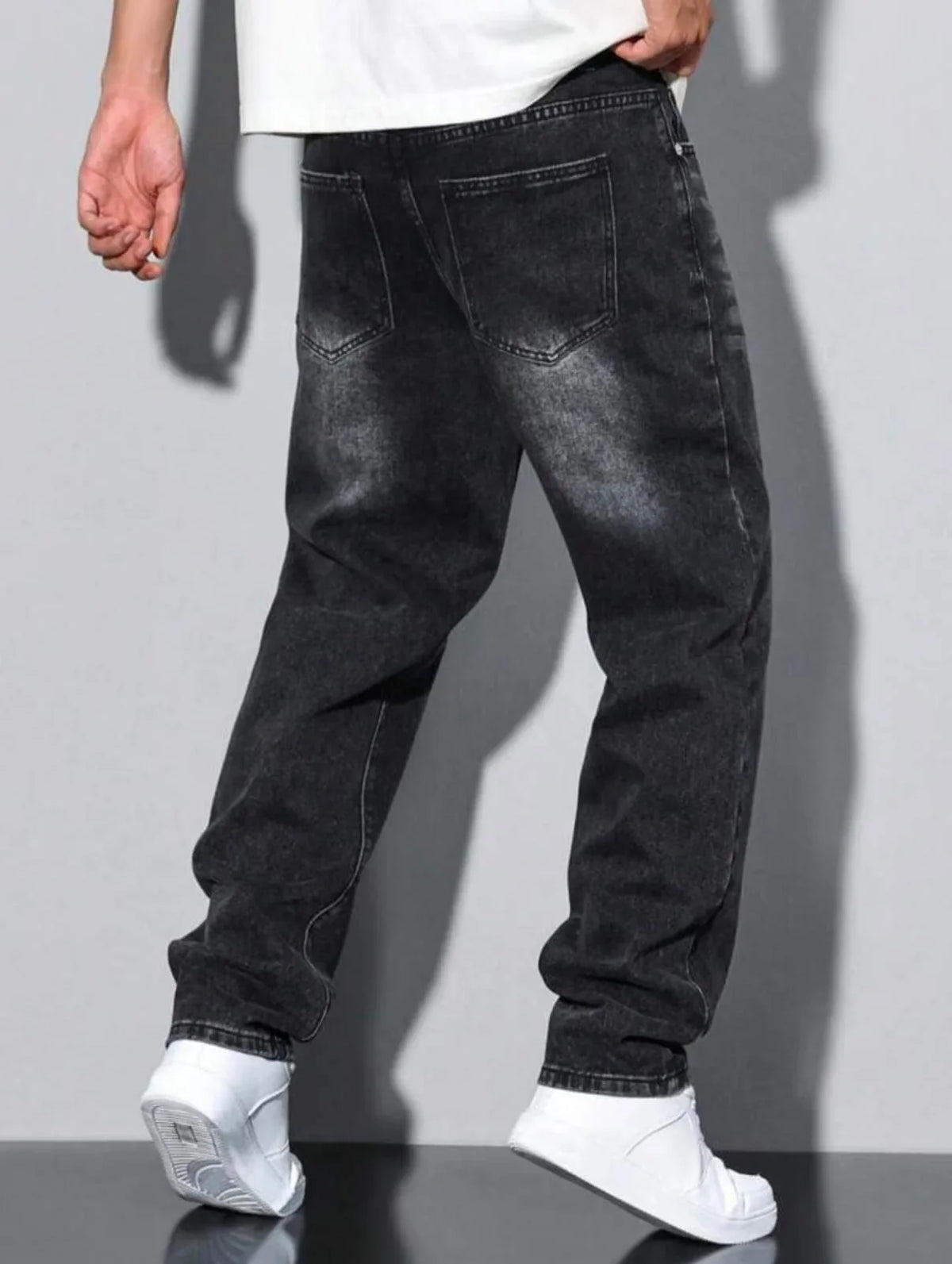 Black Loose Fit Jeans