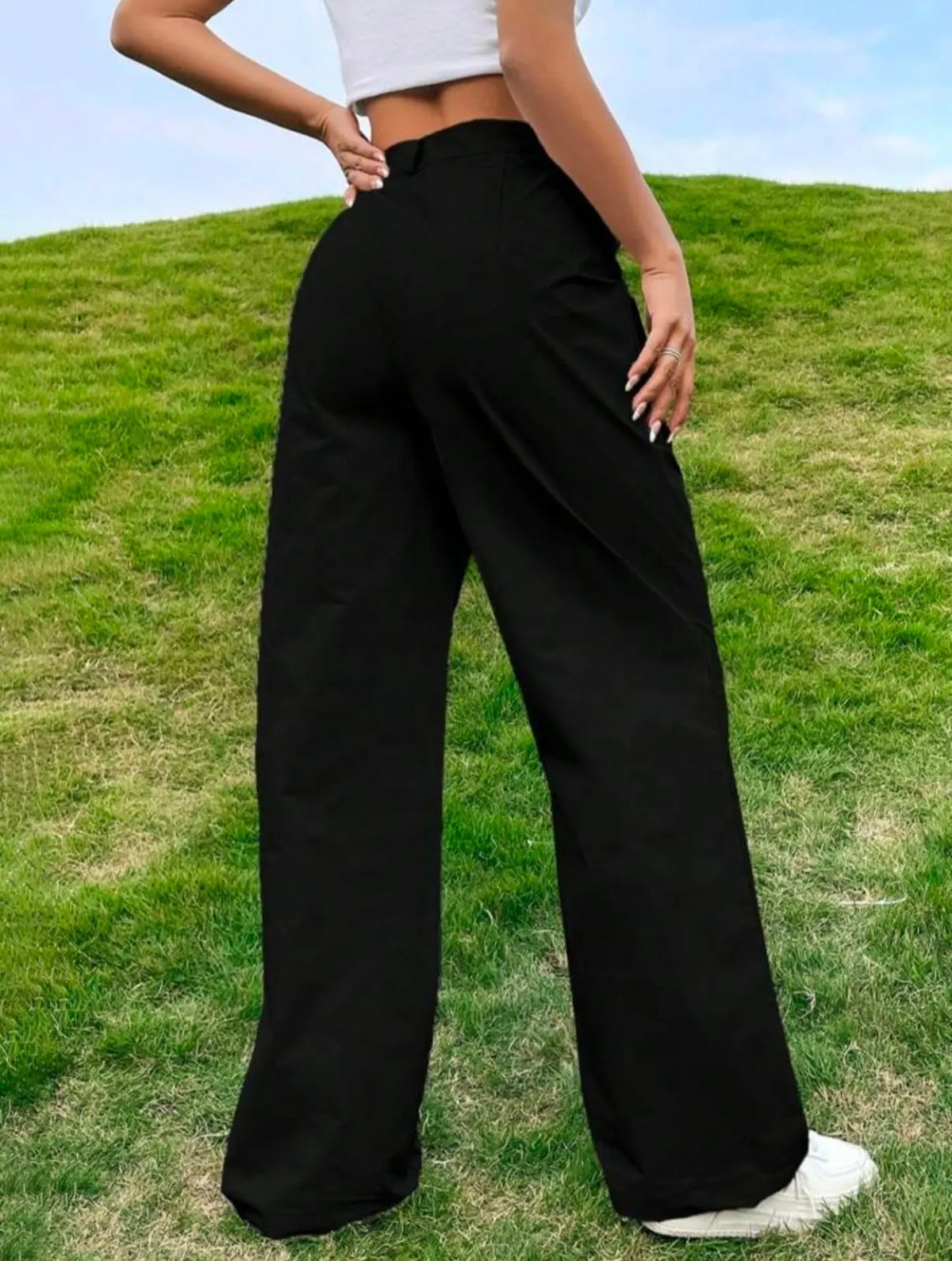 Black Wide Leg Jeans