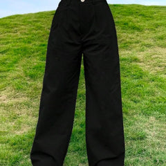 Black Wide Leg Jeans