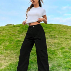 Black Wide Leg Jeans