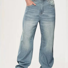 Blue Baggy Jeans