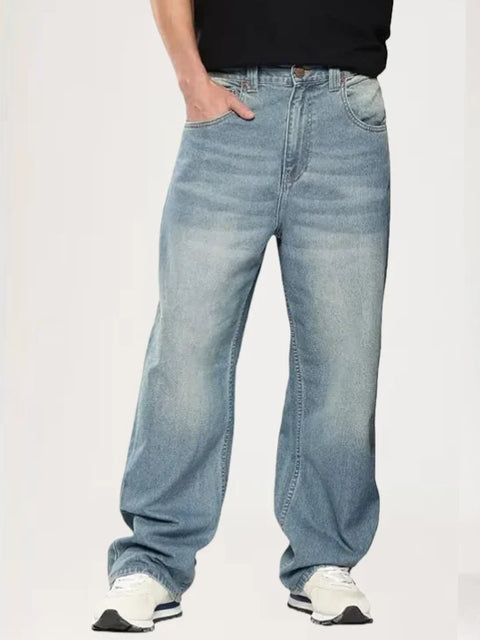 Blue Baggy Jeans