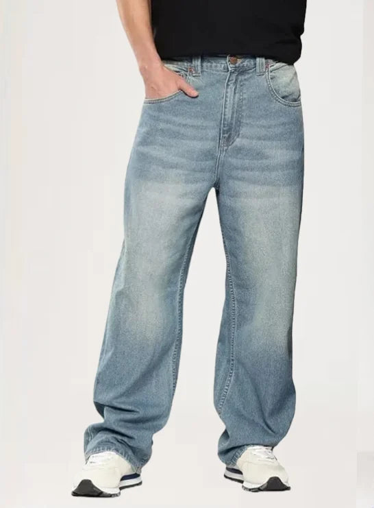 Blue Baggy Jeans