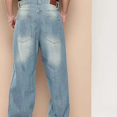 Blue Baggy Jeans