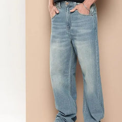 Blue Baggy Jeans