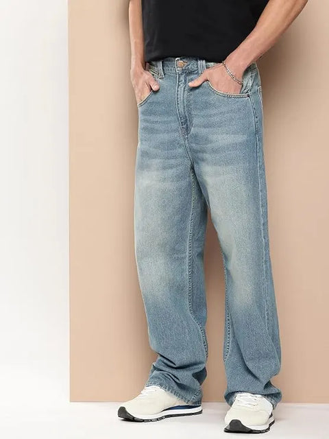 Blue Baggy Jeans