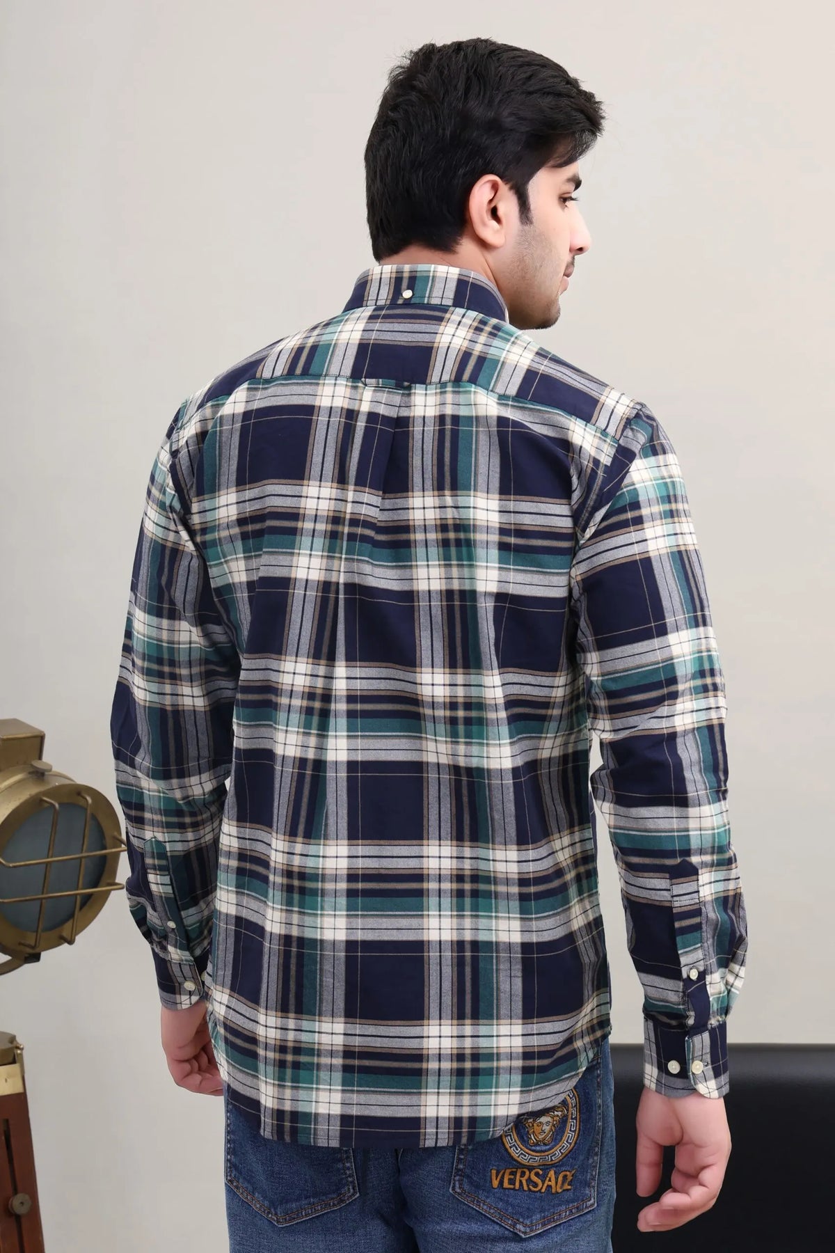 Blue Checked Shirt