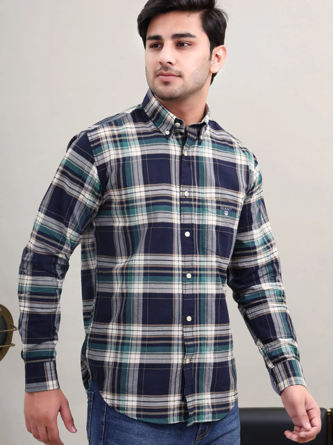 Blue Checked Shirt