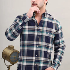 Blue Checked Shirt