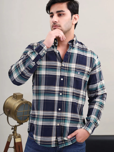 Blue Checked Shirt