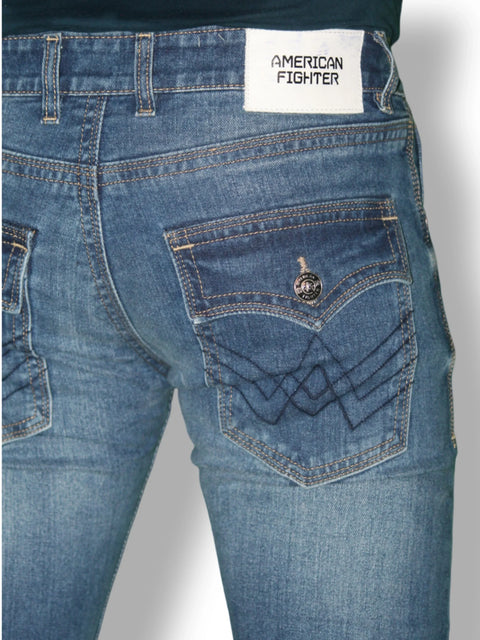 Blue Washed Jeans
