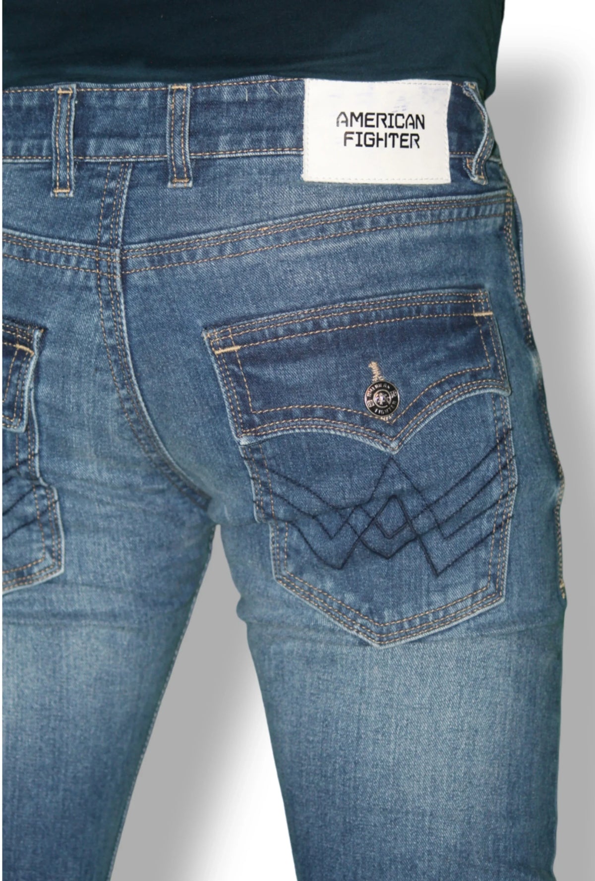 Blue Washed Jeans