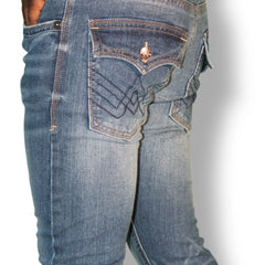 Blue Washed Jeans