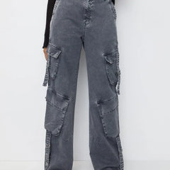Cargo Trousers With Straps
