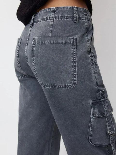 Cargo Trousers With Straps