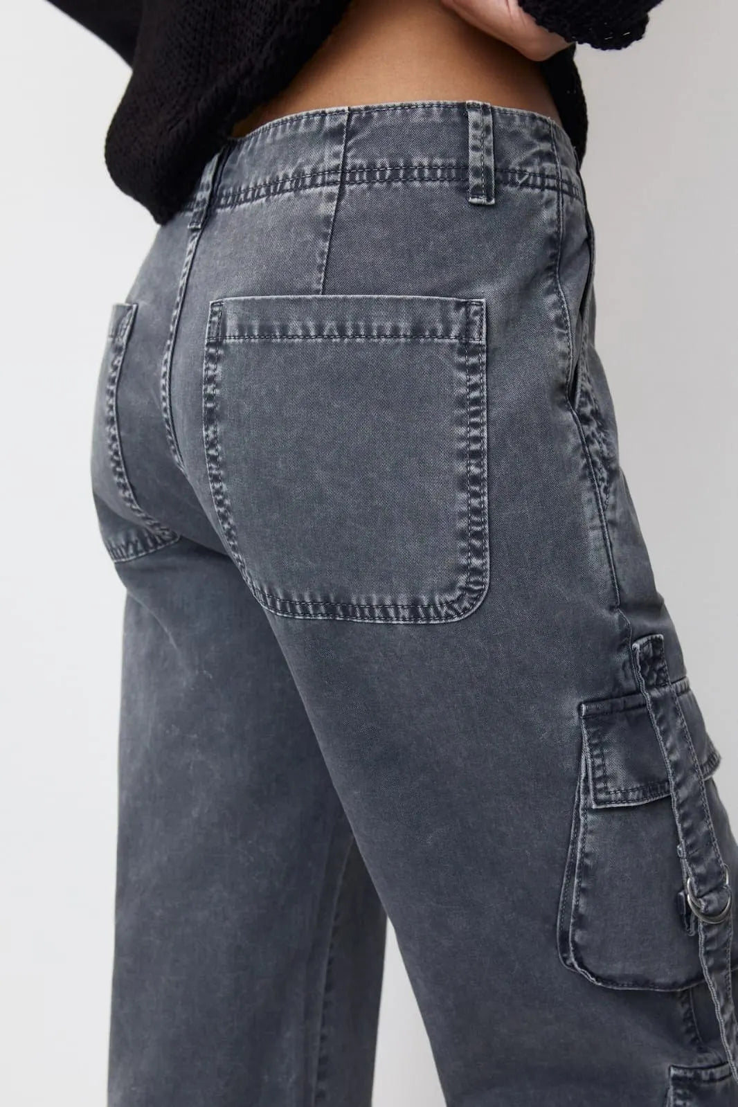 Cargo Trousers With Straps
