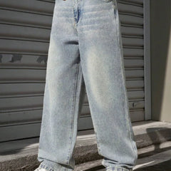 Casual Wide Leg Jeans