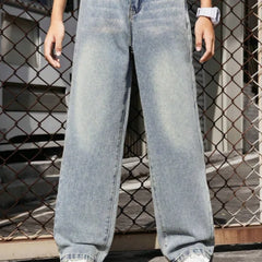 Casual Wide Leg Jeans