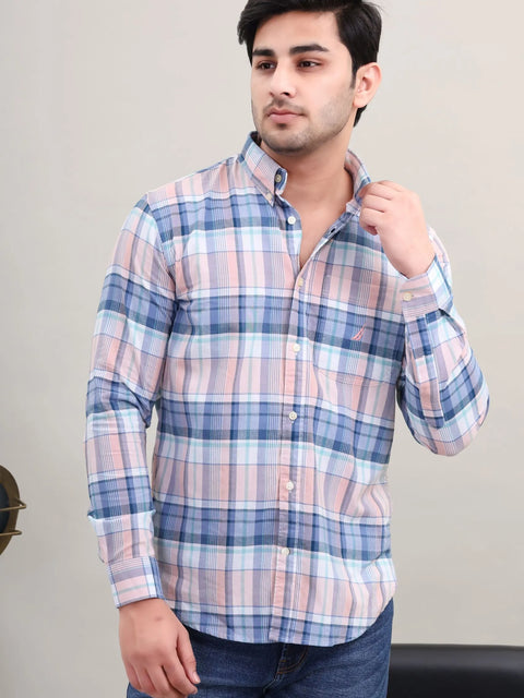 Checked Cotton Shirt