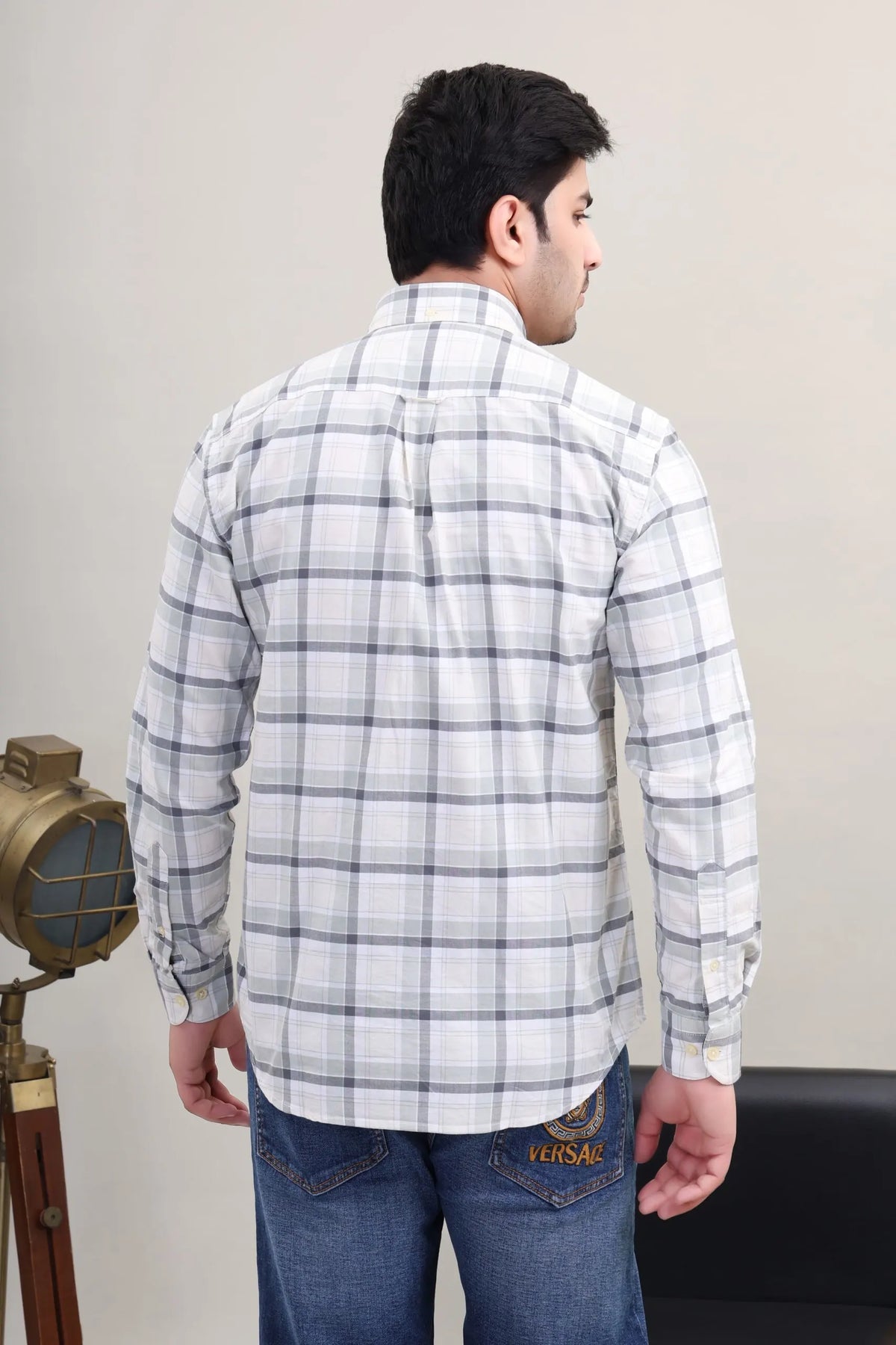 Checked Cotton Shirt