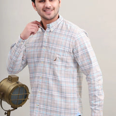 Checked whitish Shirt