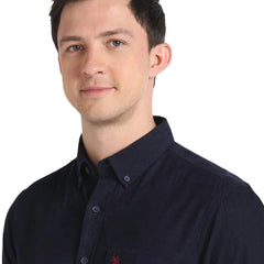 Corduroy Blue Shirt