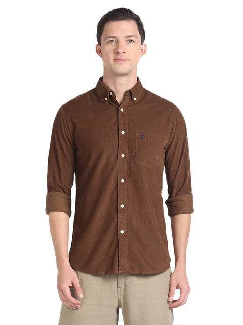 Corduroy Brown Shirt