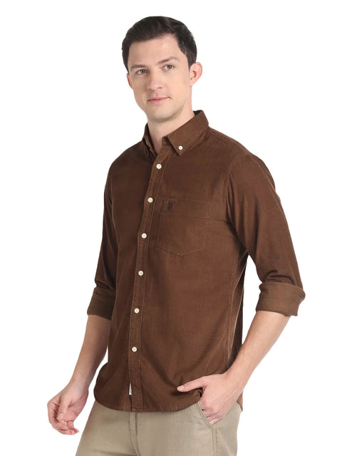 Corduroy Brown Shirt