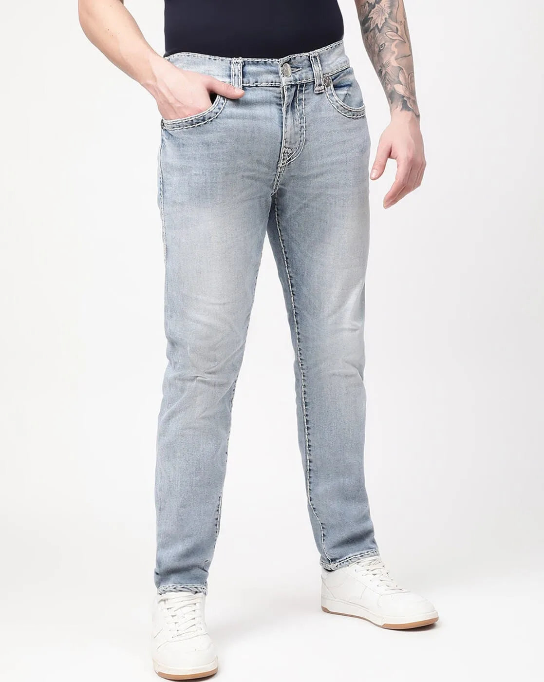Fade Blue Jeans