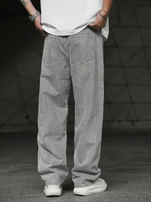 Grey Loose Fit Jeans