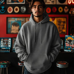 Grey Oversized Hoodie