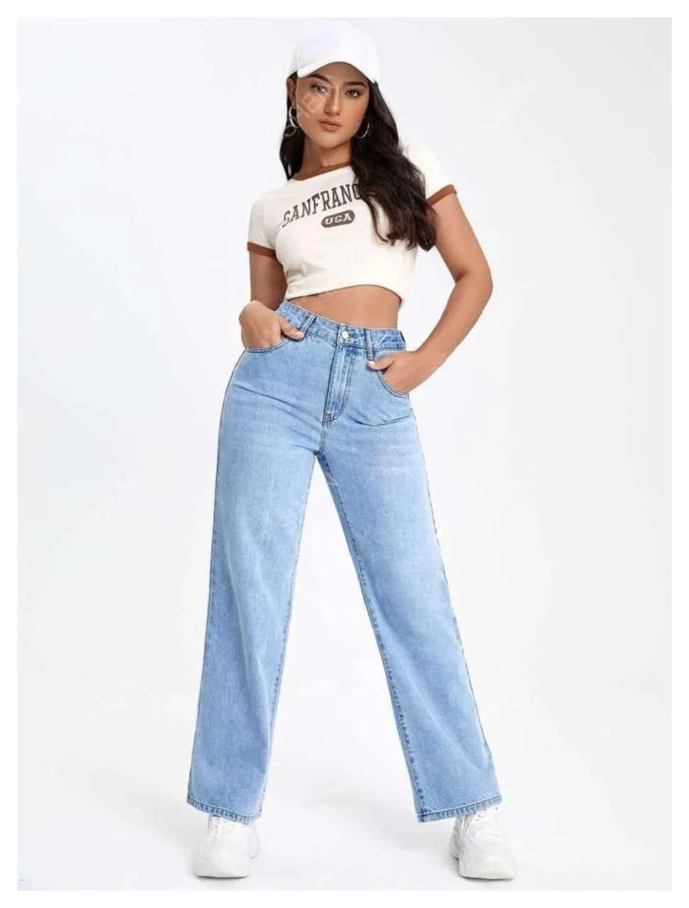 High Joggers Jeans