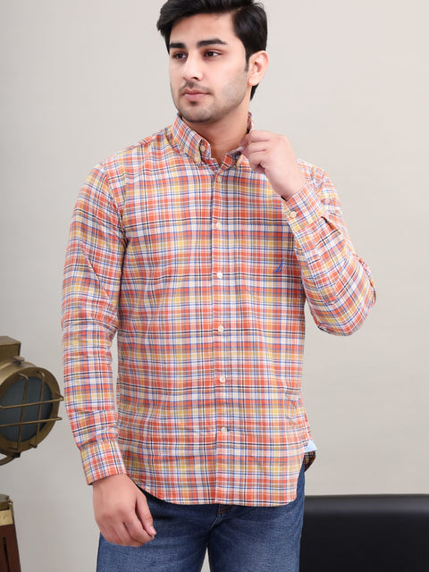 Checked Cotton Shirt