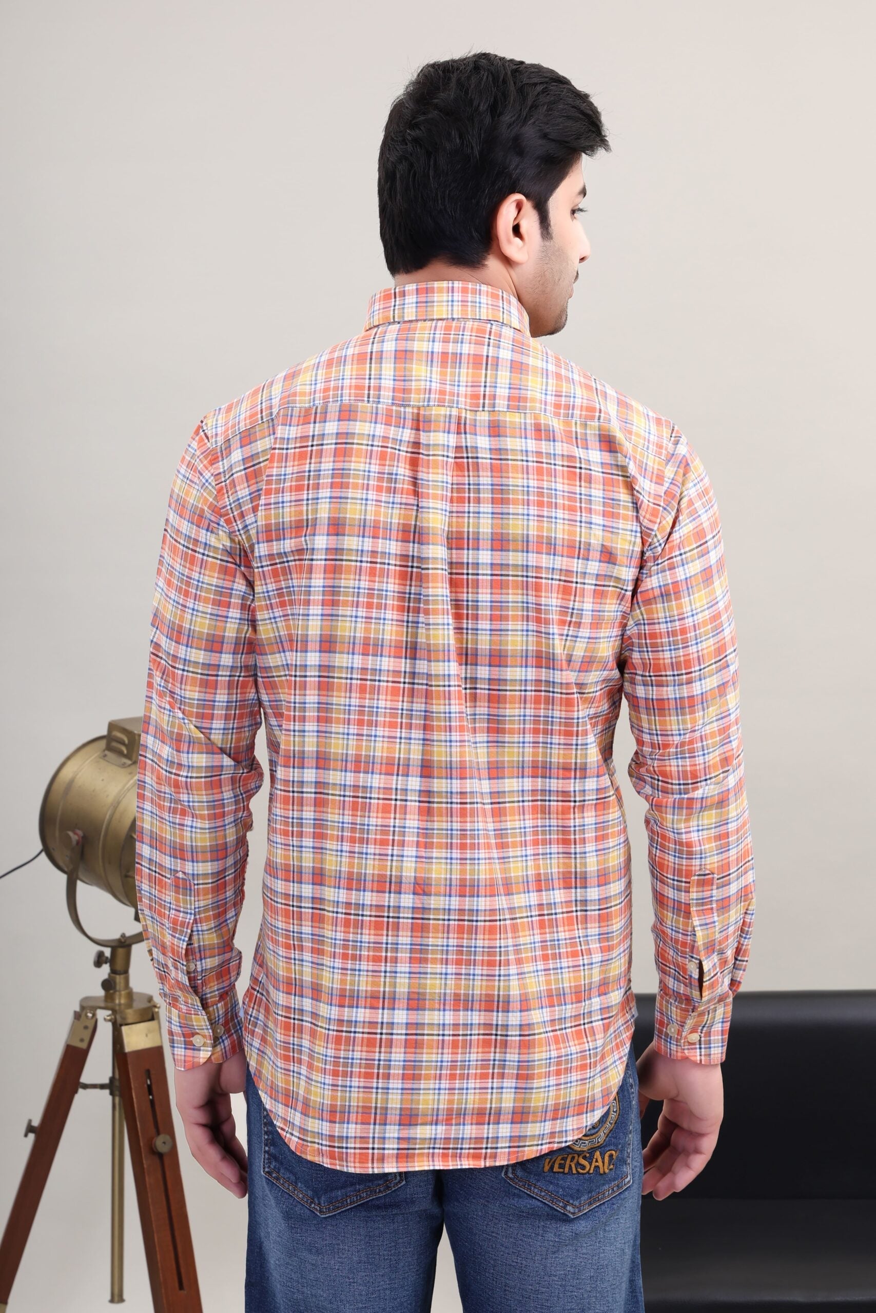 Checked Cotton Shirt