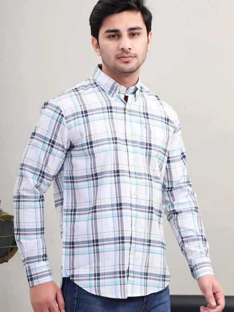 Checked Cotton Shirt