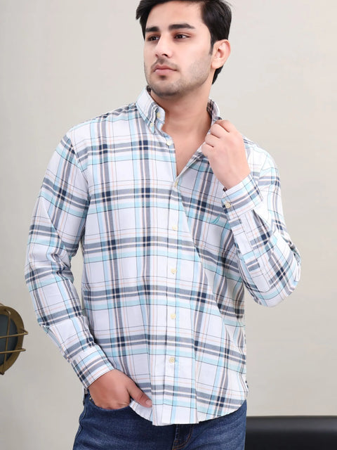Checked Cotton Shirt