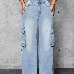 Ice Blue High Waist jeans
