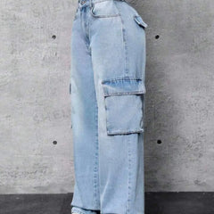 Ice Blue High Waist jeans
